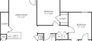 2BR/2BA