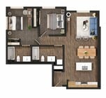 2x2C Floorplan
