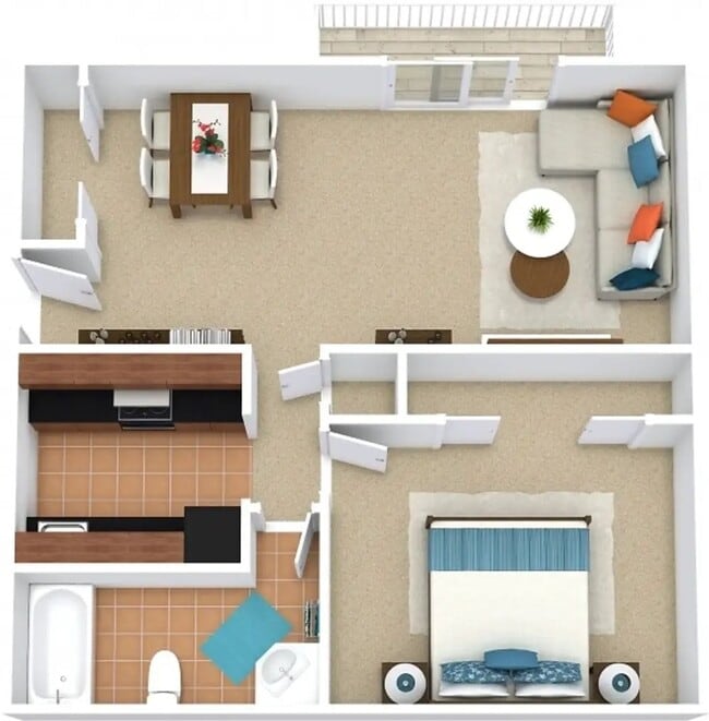 Photo - Flats at Wildwood