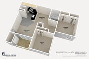Pemberton-Village-Apartments-Winchester-VA-2br1ba-Floorplan