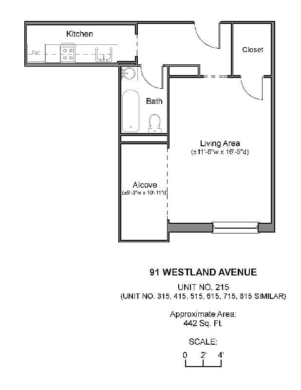 Photo - 91 Westland Ave Unidad 215