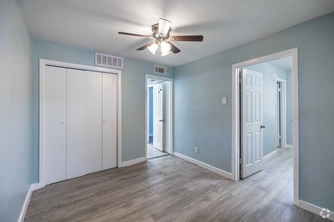 2BR, 2.5BA - 875SF - Second Bedroom - VILLA VALENCIA