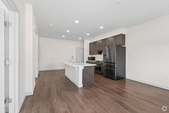 2BR, 2BA - 860SF - Living Room