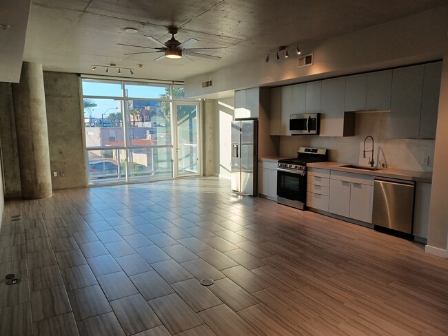 Kitchen View from Sleeping Area - 608 S 3rd St Unit 219