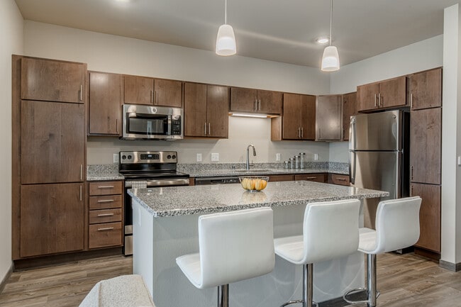 2 Bedroom Kitchen - Covered Bridge Residences