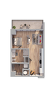 Emerson at Montford Park - S2 Floor Plan