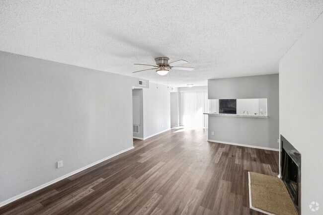 509 North Apartments - 2BR-2BA Living Area