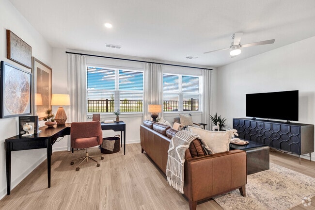 1BR, 1BA - 830SF - A2 - Living Room - Broadstone Sierra Vista