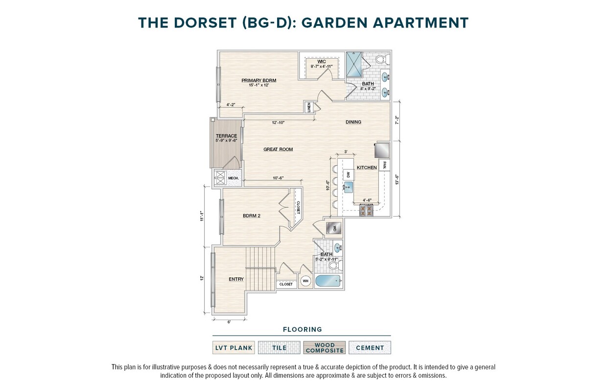 Floor Plan - The Dorset (BG-D)
