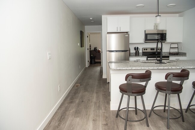 Kitchen and Hallway