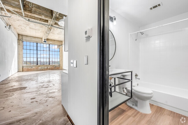Studio - 650SF - Studio/Bathroom - American Beauty Mill Lofts
