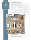 Calibre Springs Fillmore Deluxe 1040 sq. ft. Floorplan