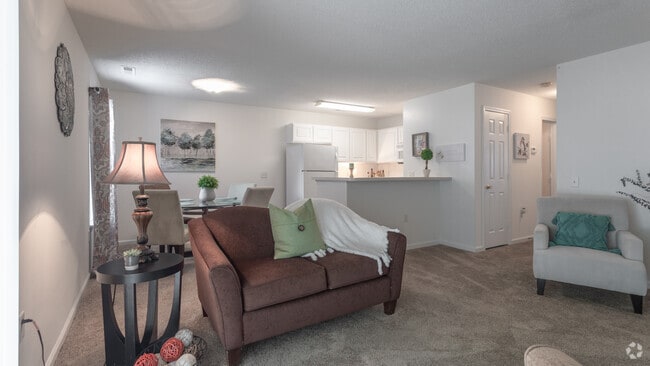 2BR,2BA,-1024SF - Hillpoint Woods Apartments