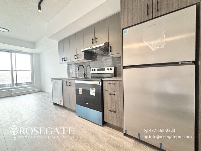 Photo - Modern 1+Den Condo with Balcony, Parking & Locker – Internet Included – Pet Friendly – Burlington Unit 207