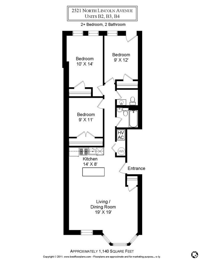 Photo - 2521 N Lincoln Ave Unit B2