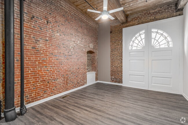 1 BR, 1 BA - 807SF - Living Room - The Tannery