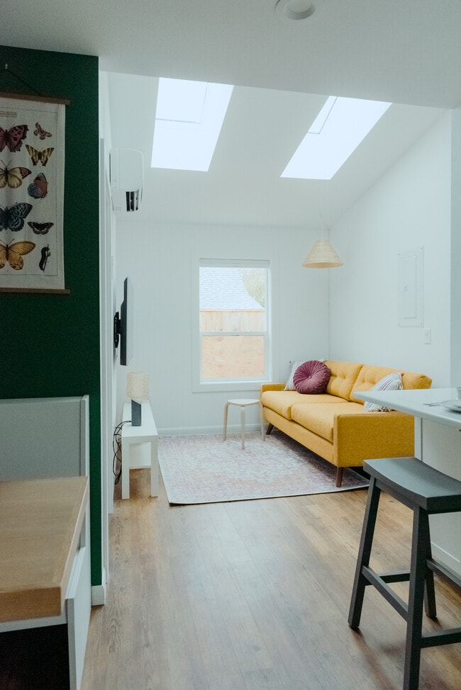 Living room and dining nook - 3536 NE Rodney Ave Unit B