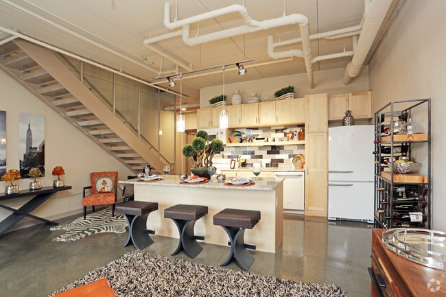 Sala de estar - City Square Lofts