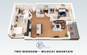 Plano de planta de Wildcat Mountain