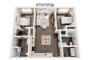 D.3 TYPE A Two Bedroom floor plan Broadstone Walnut Grove
