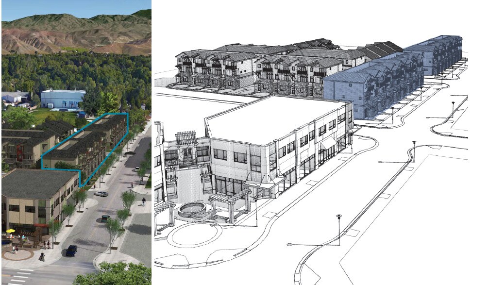 Renderings - 42nd Street Townhomes