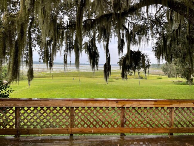 View of Lake Geneva from back deck