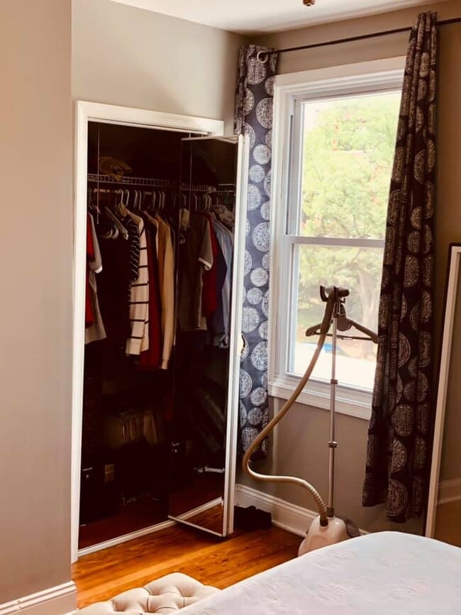 Primary closet