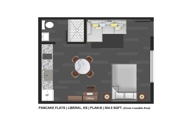 Photo - Pancake Flats in Liberal