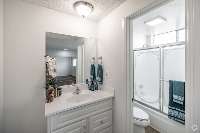 1BR, 1BA - Modern Bathroom - 229 Woodruff Apartments