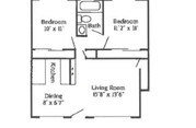 2BR/1BA