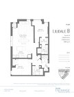Plano de planta Lilidale B nivel 2 Irvine Exchange