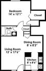 One Bedroom One Bath