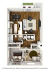 B1 floor plan Chazal Scottsdale