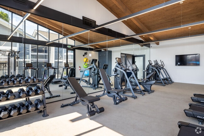 Fitness Center - Addison at Princeton Meadows