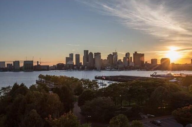 Harbor view from 1 Brigham St, Jeffries Point, East Boson. - 1 Brigham St Unit 1 Brigham St Apt 1