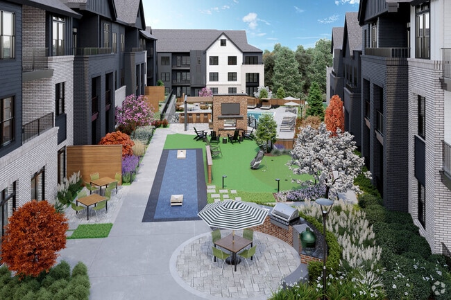 Upper Courtyard - EVOQ EAST COBB Rental