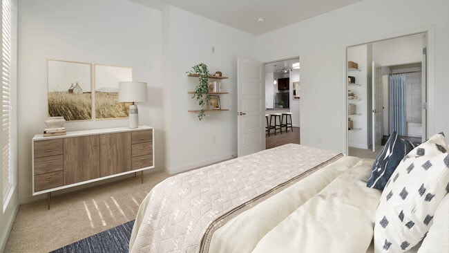 Carpeted Bedroom