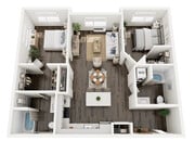 Rainier (D3) floor plan Prose Southcenter