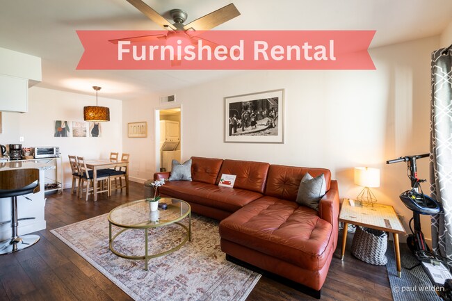 Natuzzi Italian leather sleeper sofa - 1111 E University Dr Unit 205