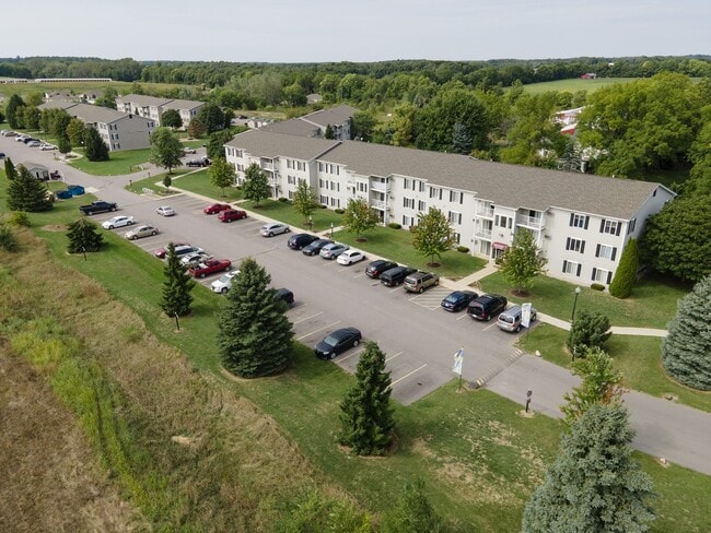 Aerial view of the Property