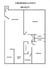 2BR/1BA