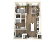 Oasis floor plan Apollo Apartments