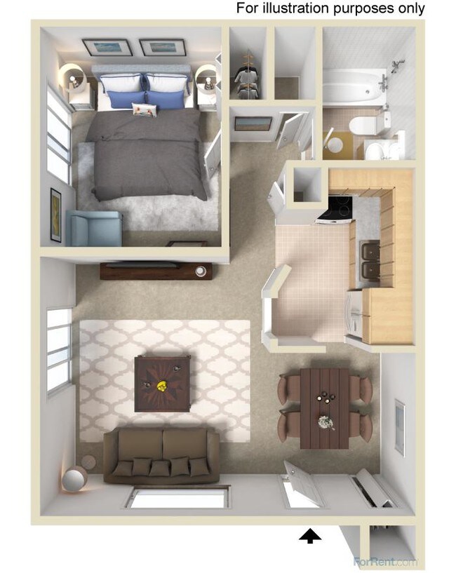 Photo - Evergreen Village Apartments & Townhouses