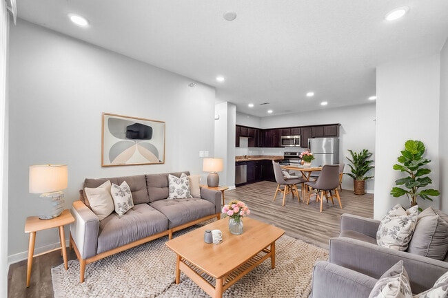 Living Room - Johnston Gardens Apartments