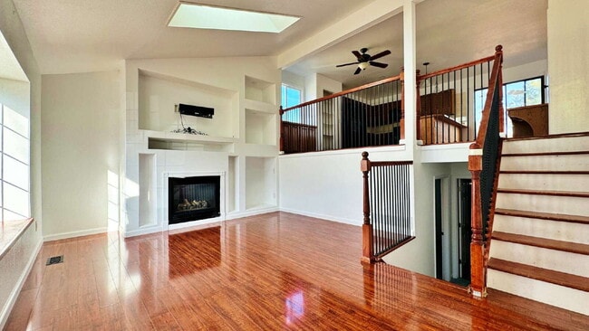 Photo - Large Deck & Fenced Backyard in this Lovely 3 Bed 2 Bath 2 Garage Home in Stone Ridge Park!!