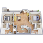 Plano de planta B1 Quince12