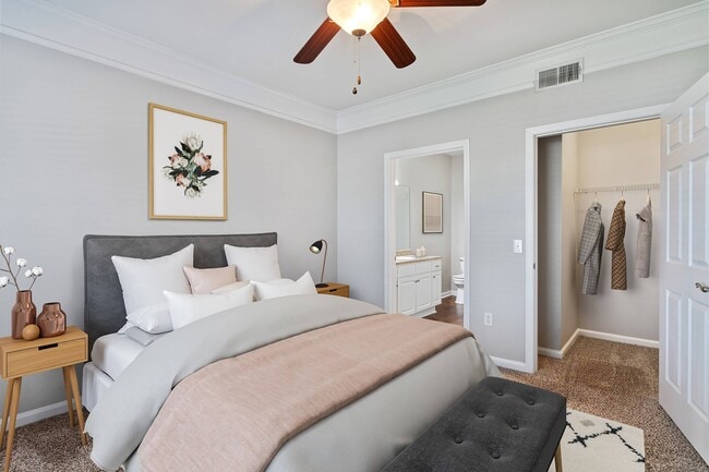 Bedroom with Large Closet and Ensuite Bathroom