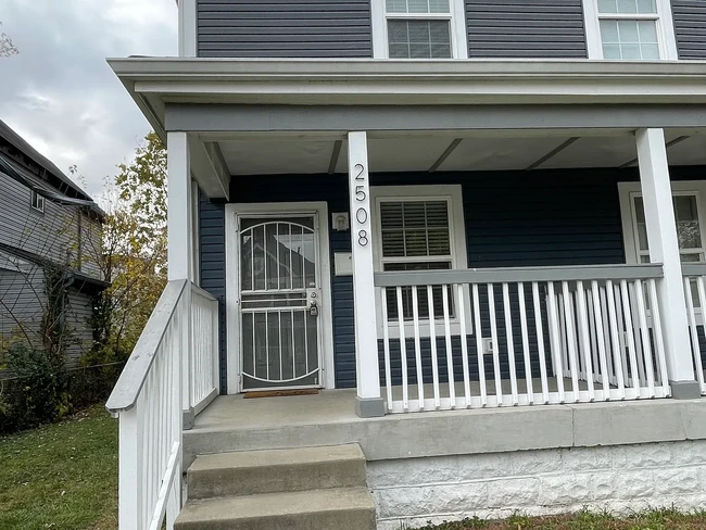 Front door - 2508 Guilford Ave Townhome