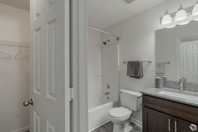 The Whitney - 1st & 2nd Floors - 2BR, 2BA - 1,000SF - Master Bathroom