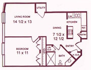 Viewside 689 sq.ft.